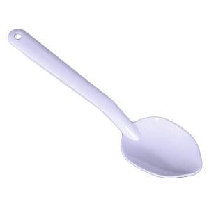 Solid Polycarb Spoon 280mm (White)