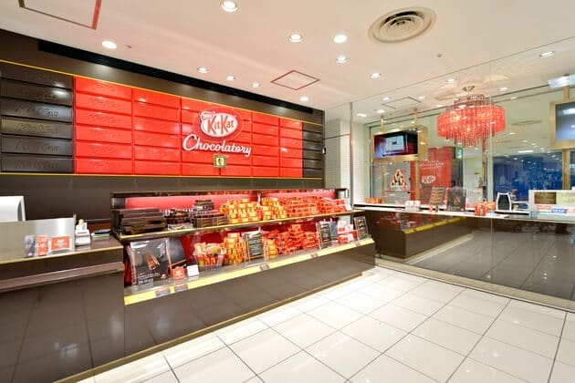 Nestle’s Kit Kat Boutique concept store