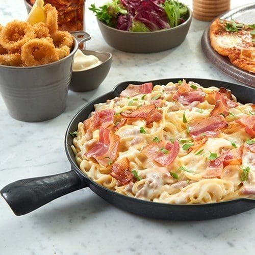 Melamine Skillet Plate 1