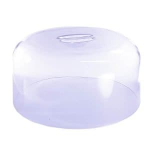 Clear Straight-Sided Dome Cover