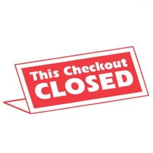 Checkout Closed