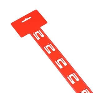 Plastic ‘U” Hang Sell 12 Station – Red
