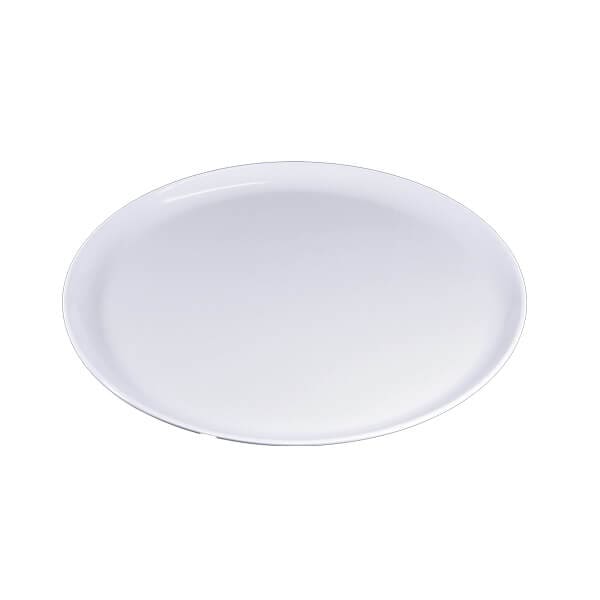 Melamine Round Platter White - 330mm