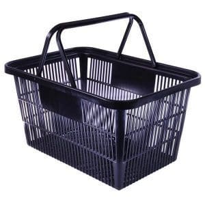 Shopping Basket Large Black Supplier NZ