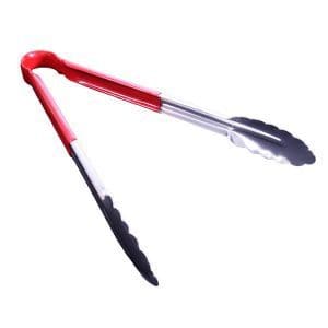 Stainless Steel Tongs 300mm (Red)