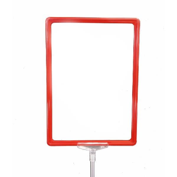 Ticket Frame A4 Red