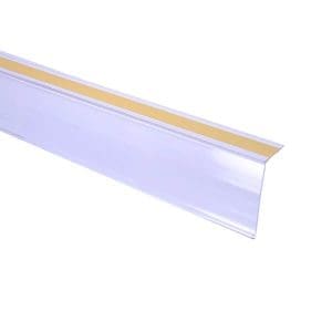 Top Mount Angle Scanstrip Clear 39x1200mm