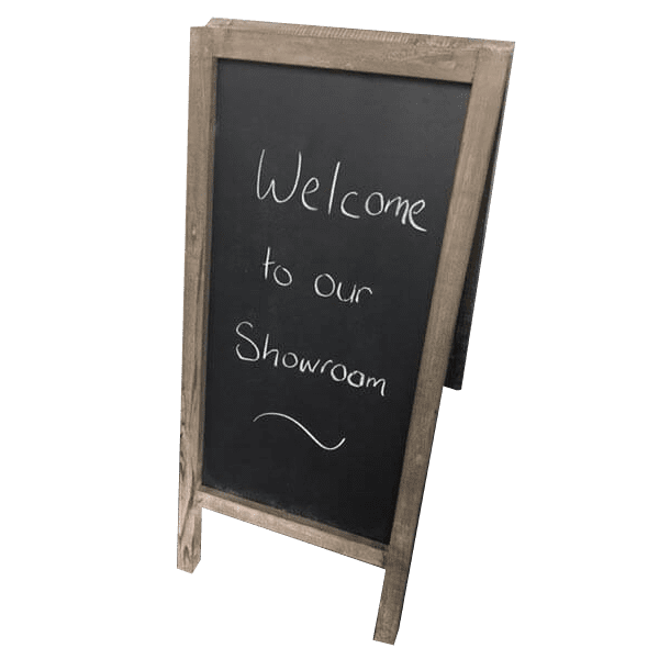 Wooden Double Sided Blackboard DDI001407