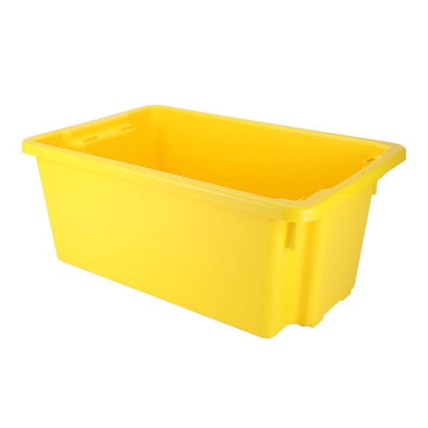 18132583000 stack and nest crate 52l ap10 yellow