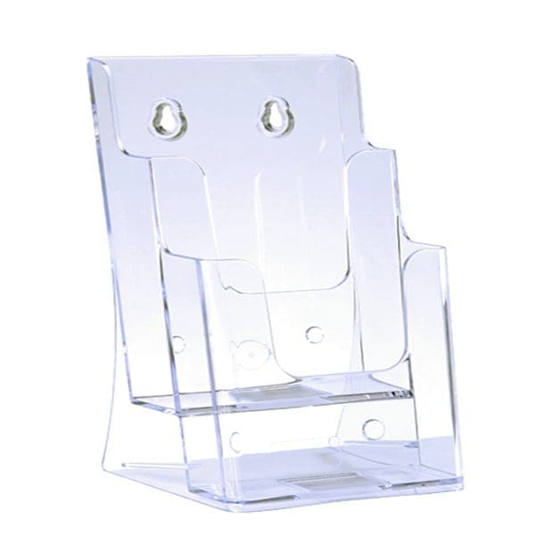 Brochure Holder 2 Tier A4 Portrait Free Standing