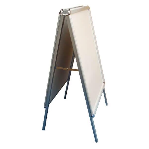 A1 Snap Frame A-Frame Stand Silver 1 Stand Snap A-Frame A1