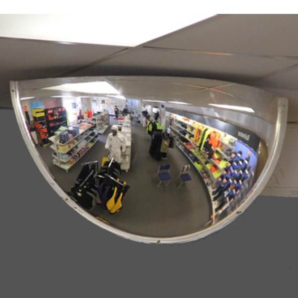 Half Dome Security Mirror 450x900mm 1 Half Dome Security Mirror 450mm