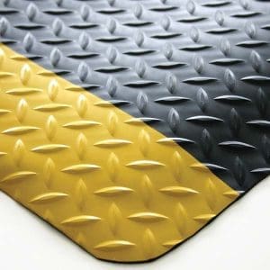 Anti Fatigue Mat Diamond Plate 900mm Per Metre