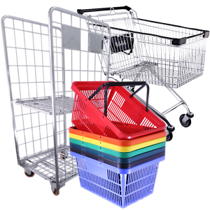 Shopping Baskets, Trolleys and Accessories