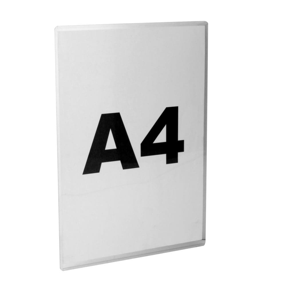 swpra4 a4 rigid menu hold pocket